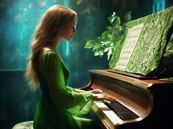 绿袖子钢琴曲，跨越时空的旋律画卷