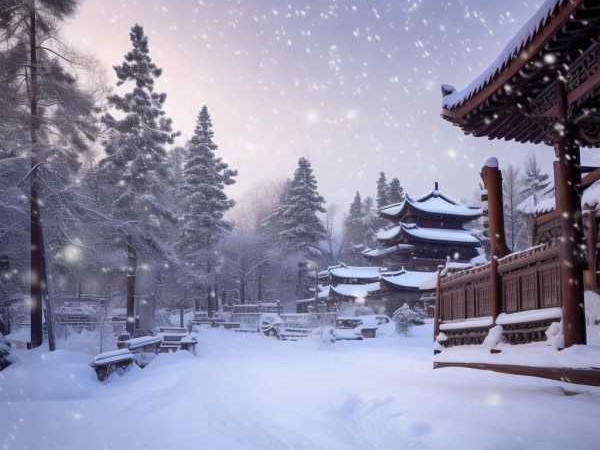 塞北雪韵，歌词中的北国风情画卷