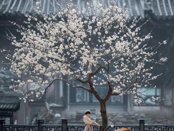 墨梅风华，古韵梅花歌曲简谱解析