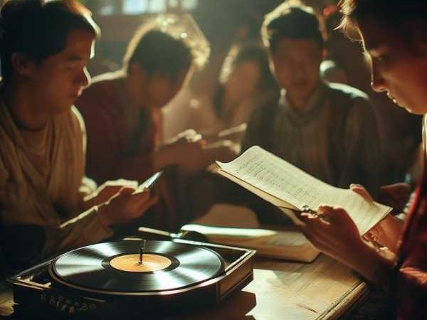 穿越时光旋律，往日时光歌曲简谱解析与情感之旅