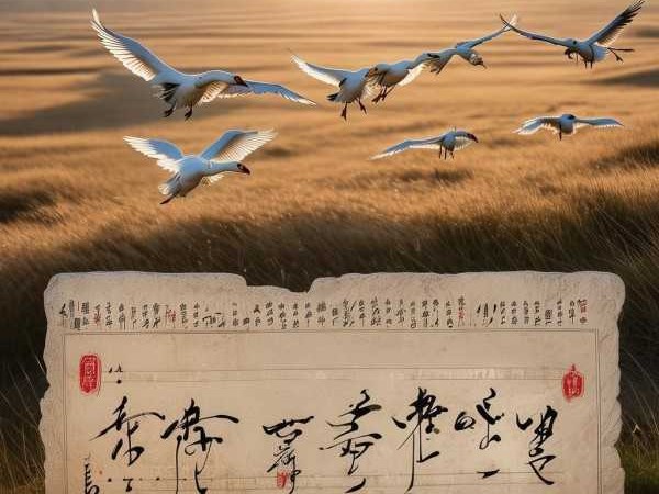 草原韵律，鸿雁简谱中的鸿雁之歌