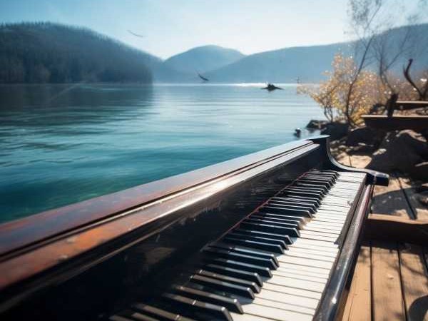 贝加尔湖畔钢琴曲，穿越时空的旋律之旅