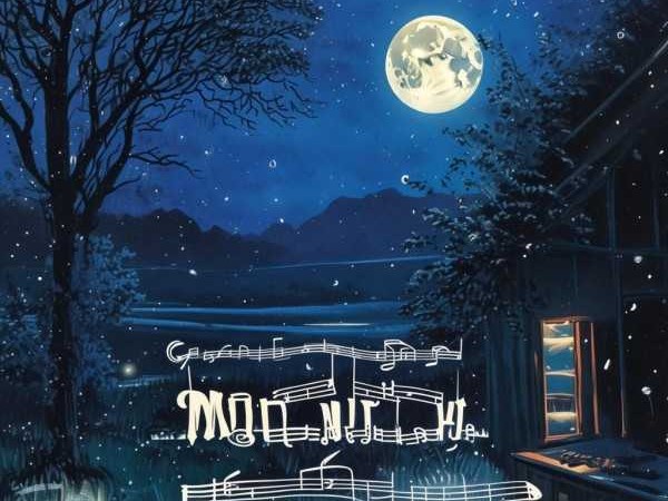 月夜旋律，经典歌曲月夜的韵律与诗意