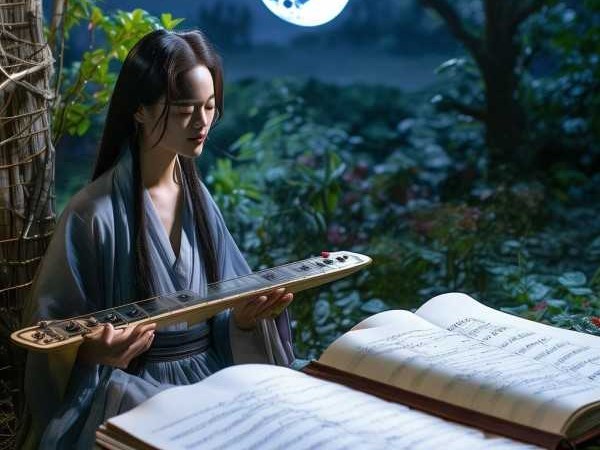 月下清音，望月歌曲简谱解析与演奏感悟
